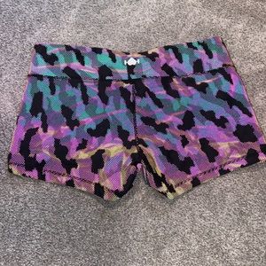 Reflective Wodbottom brand active shorts. 3.25 inseam. EUC.
